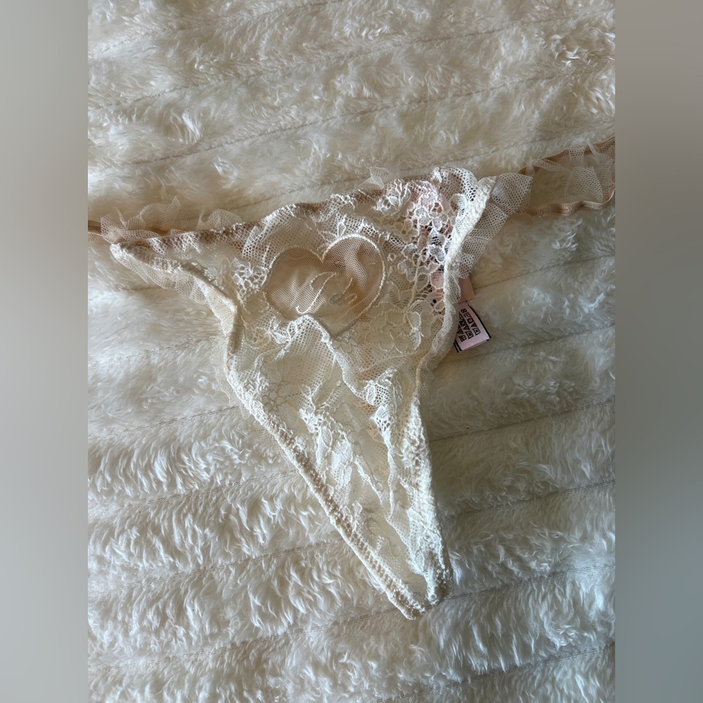 Victorias secret bridal collection I Do v string